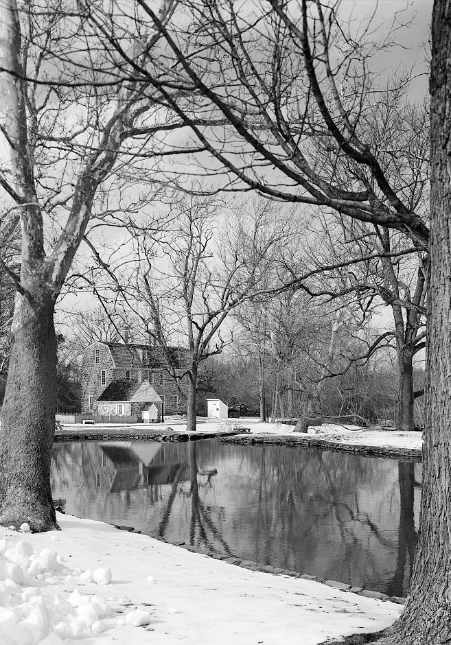 Graeme Park - Horsham Plantation, Horsham Township Pennsylvania 2001 VIEW OF GRAEME PARK LOOKING FROM THE SOUTH (POND IN FOREGROUND)