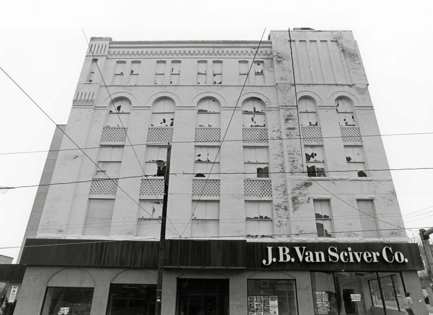 Follmer, Clogg and Company Umbrella Factory, Lancaster Pennsylvania Front facade (1986)