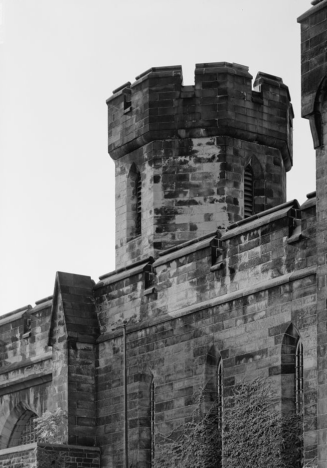 Eastern State Penitentiary, Philadelphia Pennsylvania Administration building tower (1998)