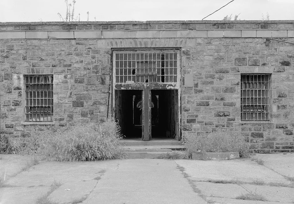 Eastern State Penitentiary, Philadelphia Pennsylvania Bertillion, facing north (1998)
