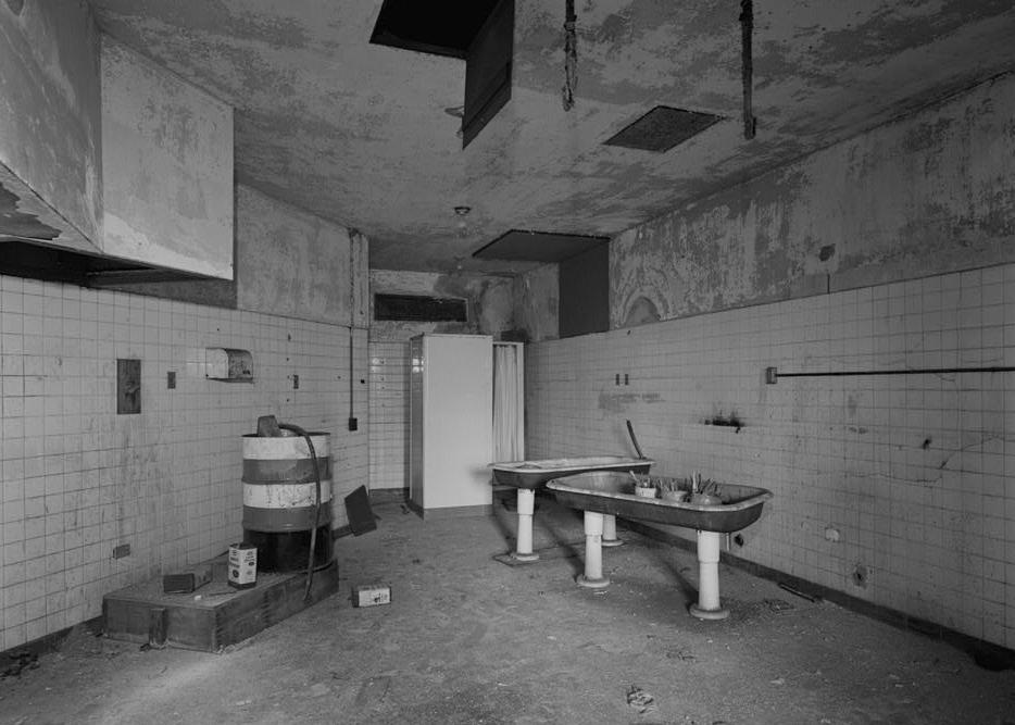 North Philadelphia Railroad Train Station, Philadelphia Pennsylvania Second floor; toilet room