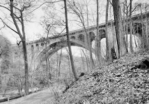 Walnut Lane Concrete Arch Bridge, Philadelphia Pennsylvania