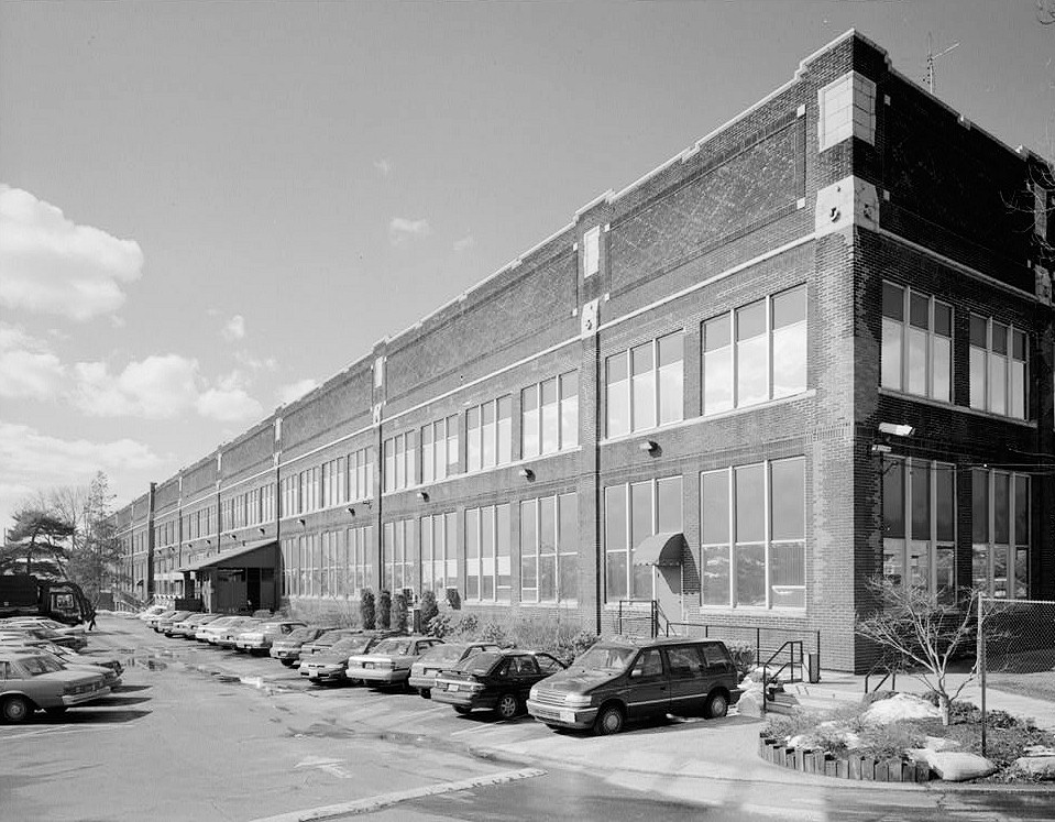 Atwater Kent Manufacturing Company, Philadelphia Pennsylvania 1996 North Plant, Southeast Elevation Oblique, Looking West-Southwest
