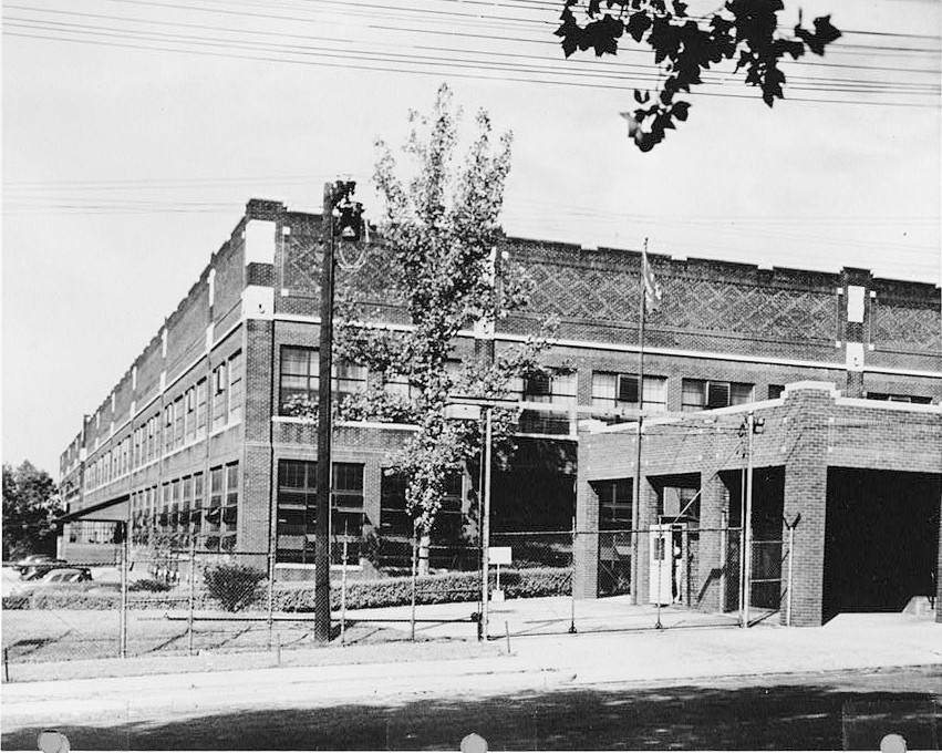 Atwater Kent Manufacturing Company, Philadelphia Pennsylvania North Plant, Southeast and Partial Northeast Elevations (circa 1946)