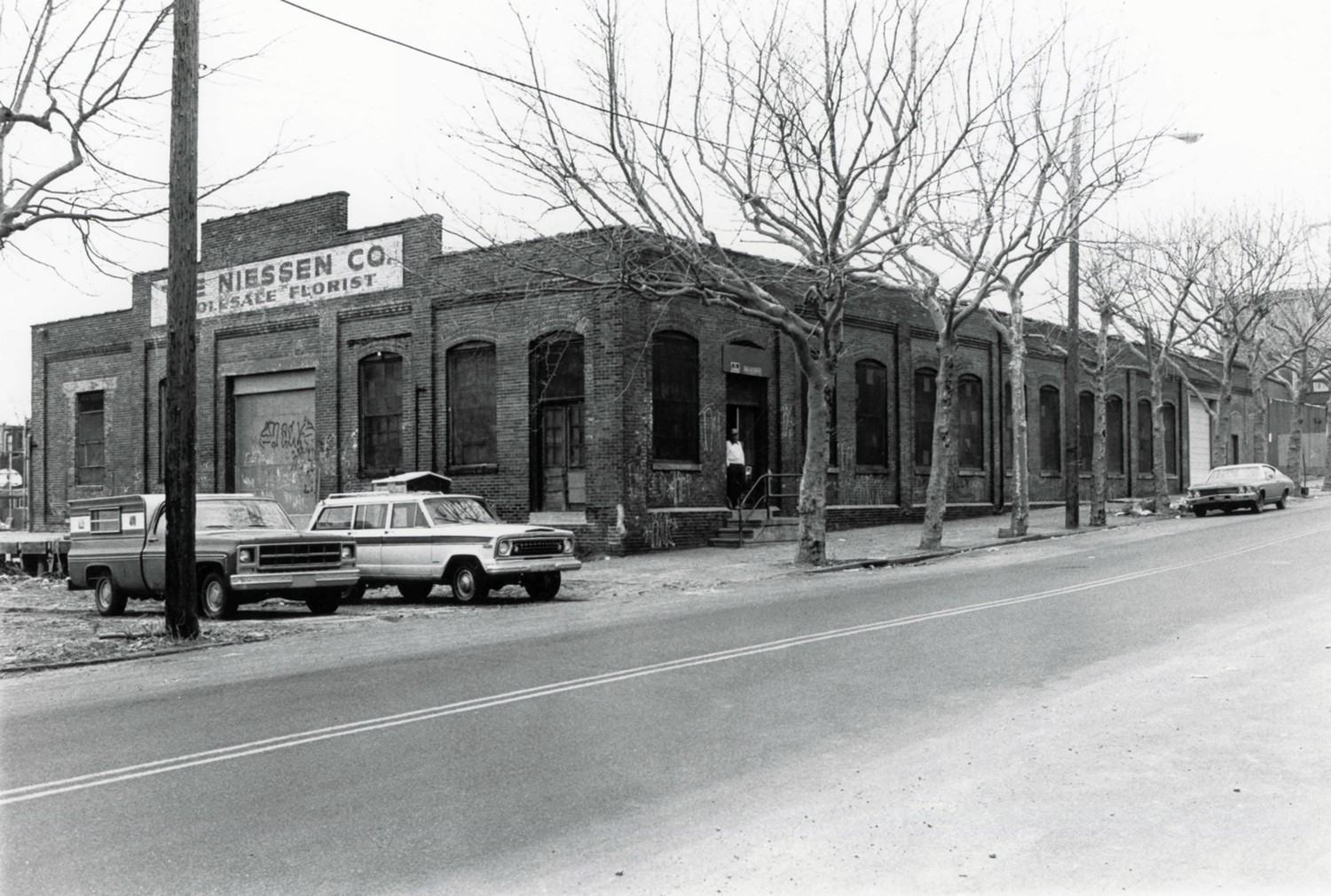 Bergdoll Brewery - City Park Brewery, Philadelphia Pennsylvania Looking northwest at Bldg. No. 1 (1979)