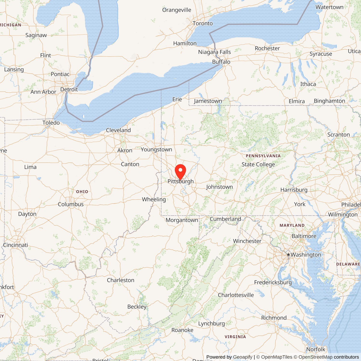 Eberhardt and Ober Brewery State Map