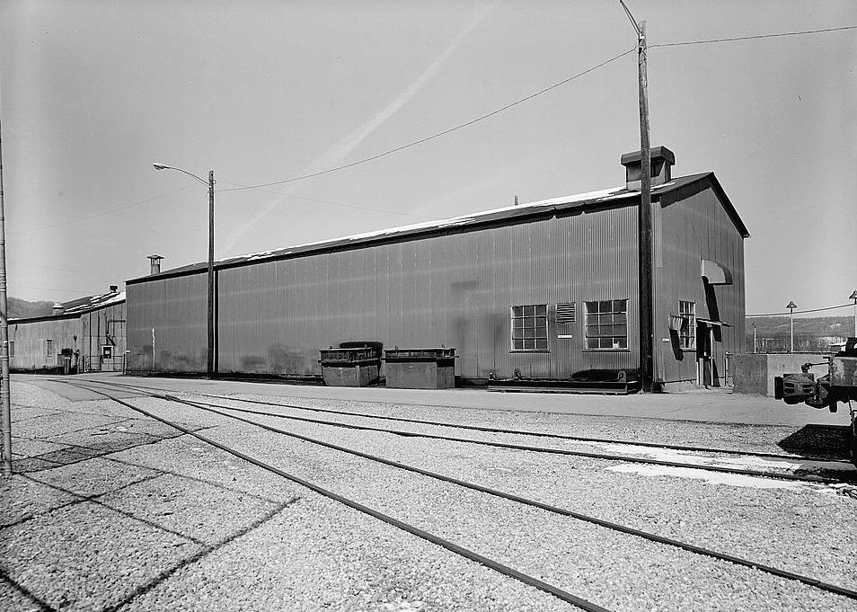 Shippingport Nuclear Power Station, Shippingport Pennsylvania DIMENERALIZER BUILDING (LOCATION K), SOUTH AND EAST SIDES