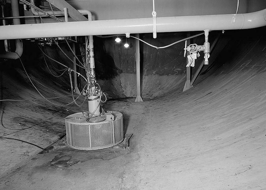 Shippingport Nuclear Power Station, Shippingport Pennsylvania AUXILIARY CHAMBER, VIEW LOOKING WEST OF SUMP PUMP AND SCREEN (LOCATION CCC)