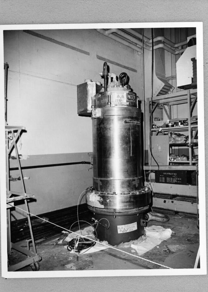 Shippingport Nuclear Power Station, Shippingport Pennsylvania PWR-1 MAIN COOLANT PUMP (REMOVED), MAY 8, 1964