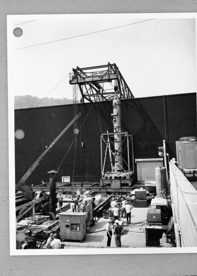 Shippingport Nuclear Power Station, Shippingport Pennsylvania PWR-1 1-A HEAT EXCHANGER REMOVAL, JUNE 23, 1964