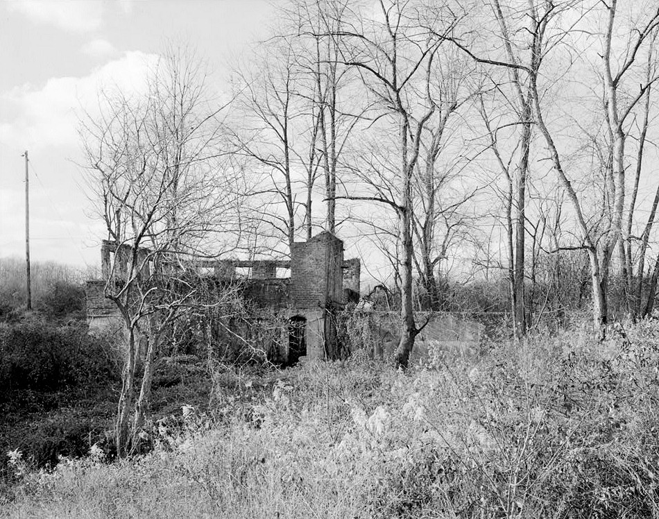 Tower Hill 2 Mine & Coke Ovens, Tower Hill Pennsylvania VIEW OF THE WATER FILTRATION PLANT FROM THE ACCESS ROAD, LOOKING NORTHWEST