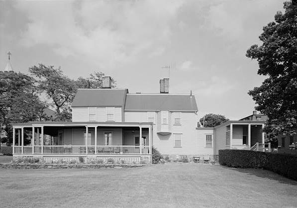 Thomas Robinson House, Newport Rhode Island 1971 VIEW OF REAR ELEVATION FROM WEST