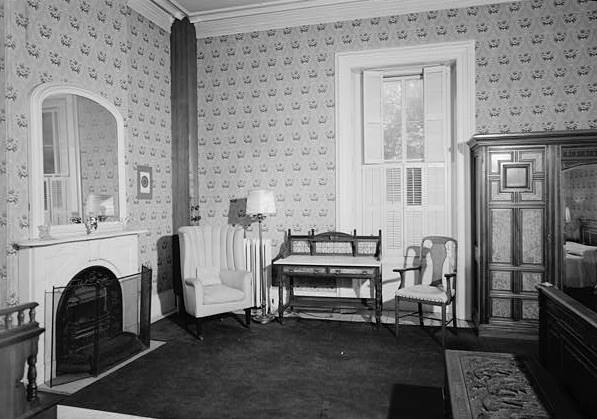 Mary T. Porter House, Newport Rhode Island 1969 VIEW OF NORTHEAST BEDROOM SECOND FLOOR