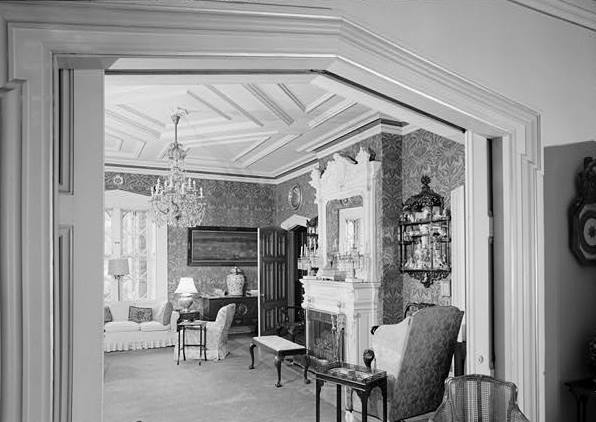 Malbone Mansion (J. Prescott Hall-Henry Bedlow House), Newport Rhode Island NORTH PARLOR, LOOKING NORTHEAST