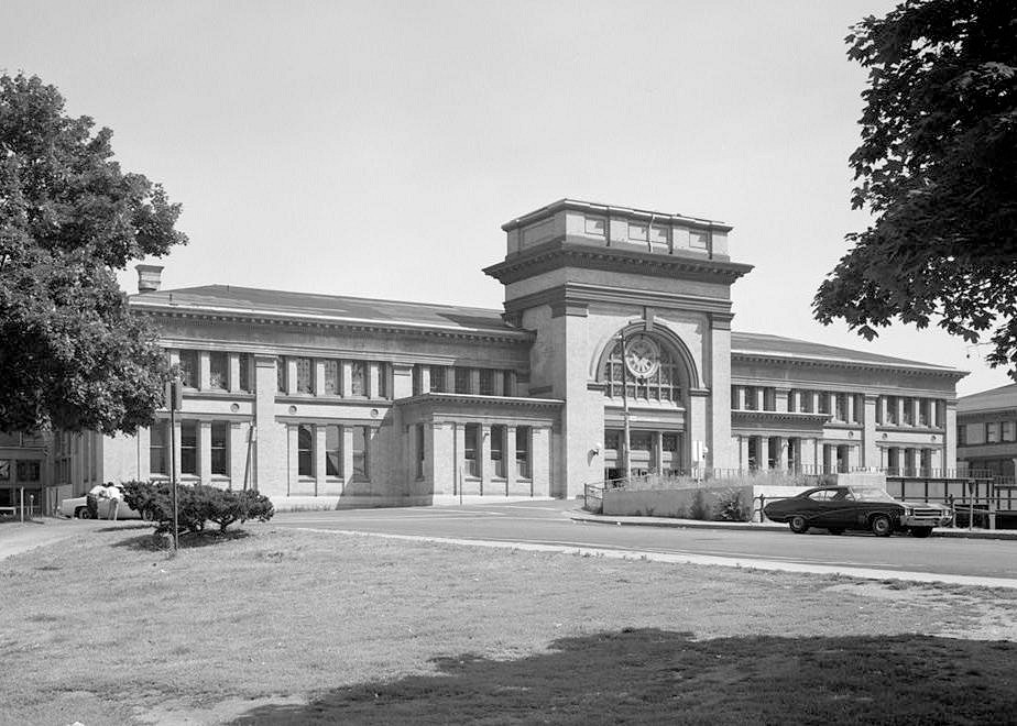 Union Railroad Station, Providence Rhode Island 1982 MAIN TERMINAL BUILDING, LOOKING NORTHEAST