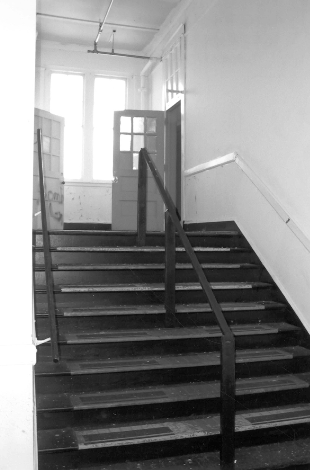 Kennedy Street School, Anderson South Carolina Interior Staircase looking South (2007)