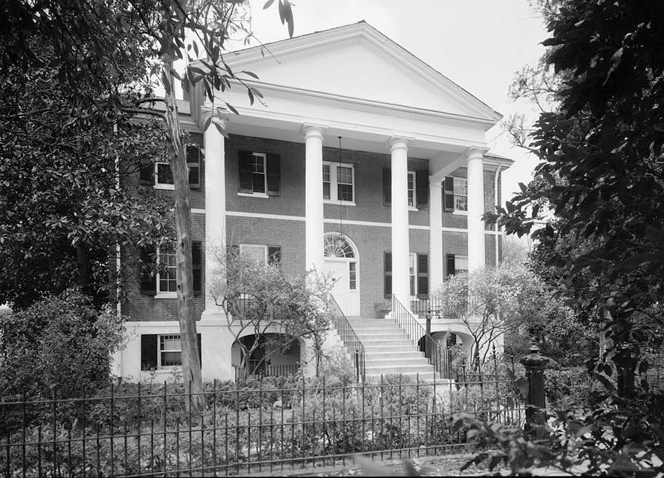 The DeBruhl House, Columbia South Carolina 