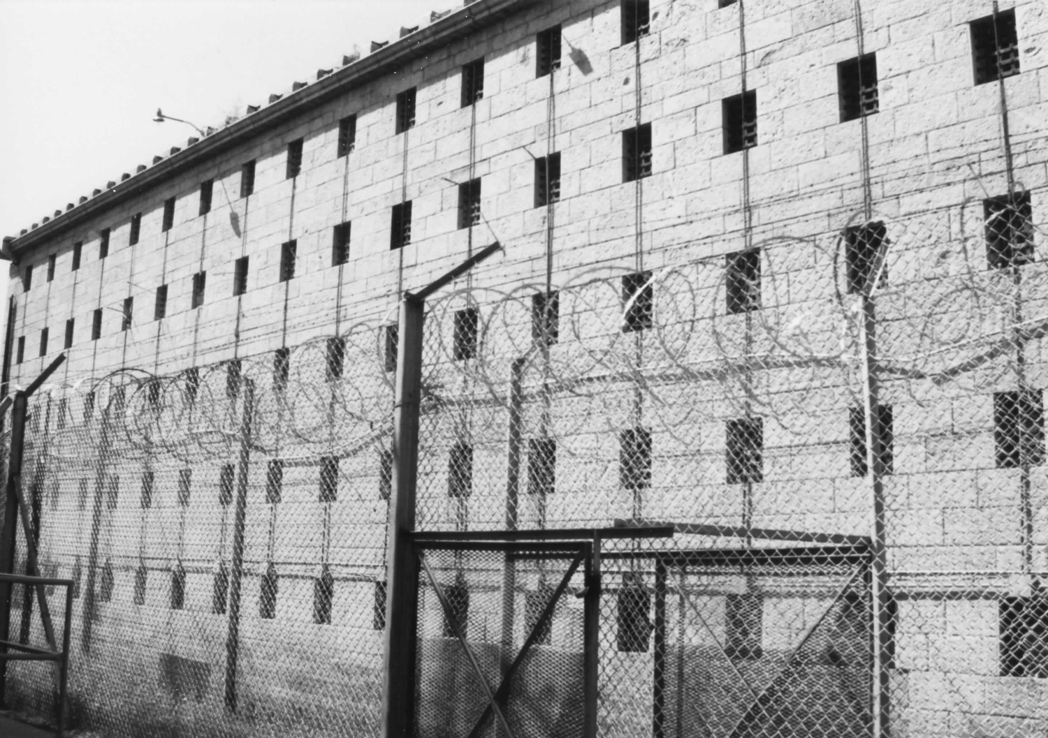 South Carolina Penitentiary - Central Correctional Institution, Columbia South Carolina East facade of North Wing Cell Block (1994)
