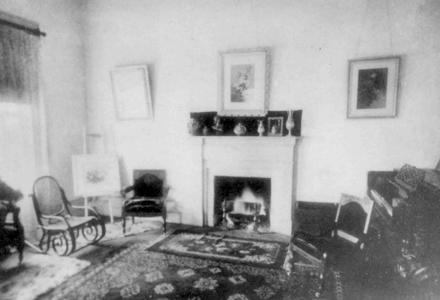 Magnolia Hall - Saunders House, Hagood South Carolina Mrs. Carrison Bedroom as parlor (1895)
