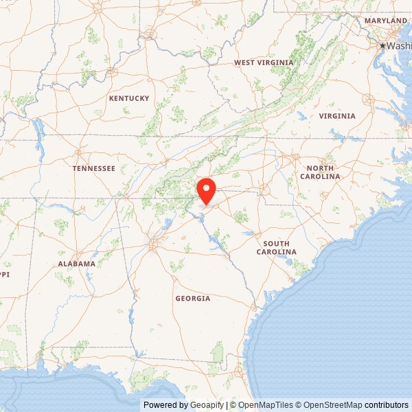 Liberty Colored High School - Rosewood School State Map