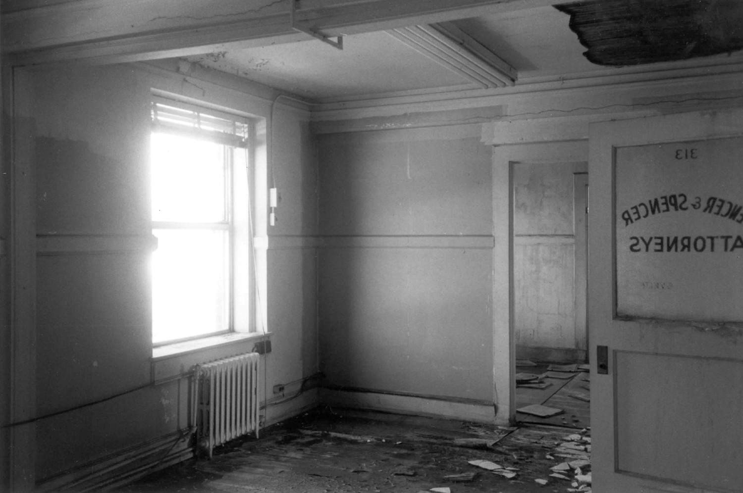 People's National Bank - Franklin's Clothing Store, Rock Hill South Carolina Third floor offices (formerly Rooms 320-331 (1998)
