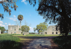 Ruins of the Edward House Plantation, Spring Island South Carolina