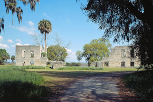 Ruins of the Edward House Plantation, Spring Island South Carolina