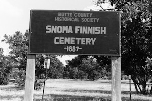 Snoma Finnish Cemetery, Fruitdale South Dakota