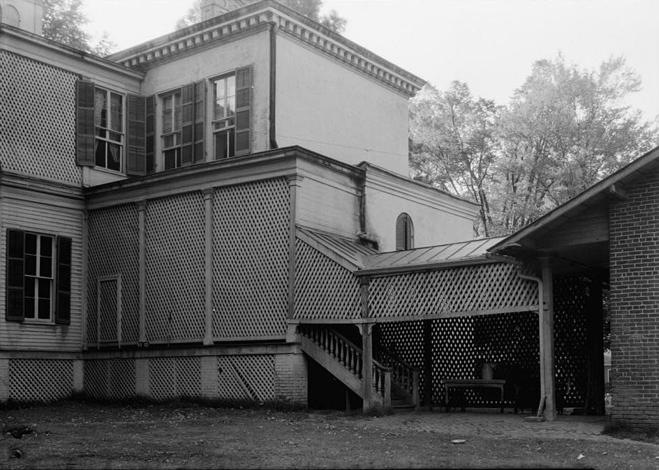 Colonel McNeal House, Bolivar Tennessee 1936 REAR (LOOKING NORTHWEST).