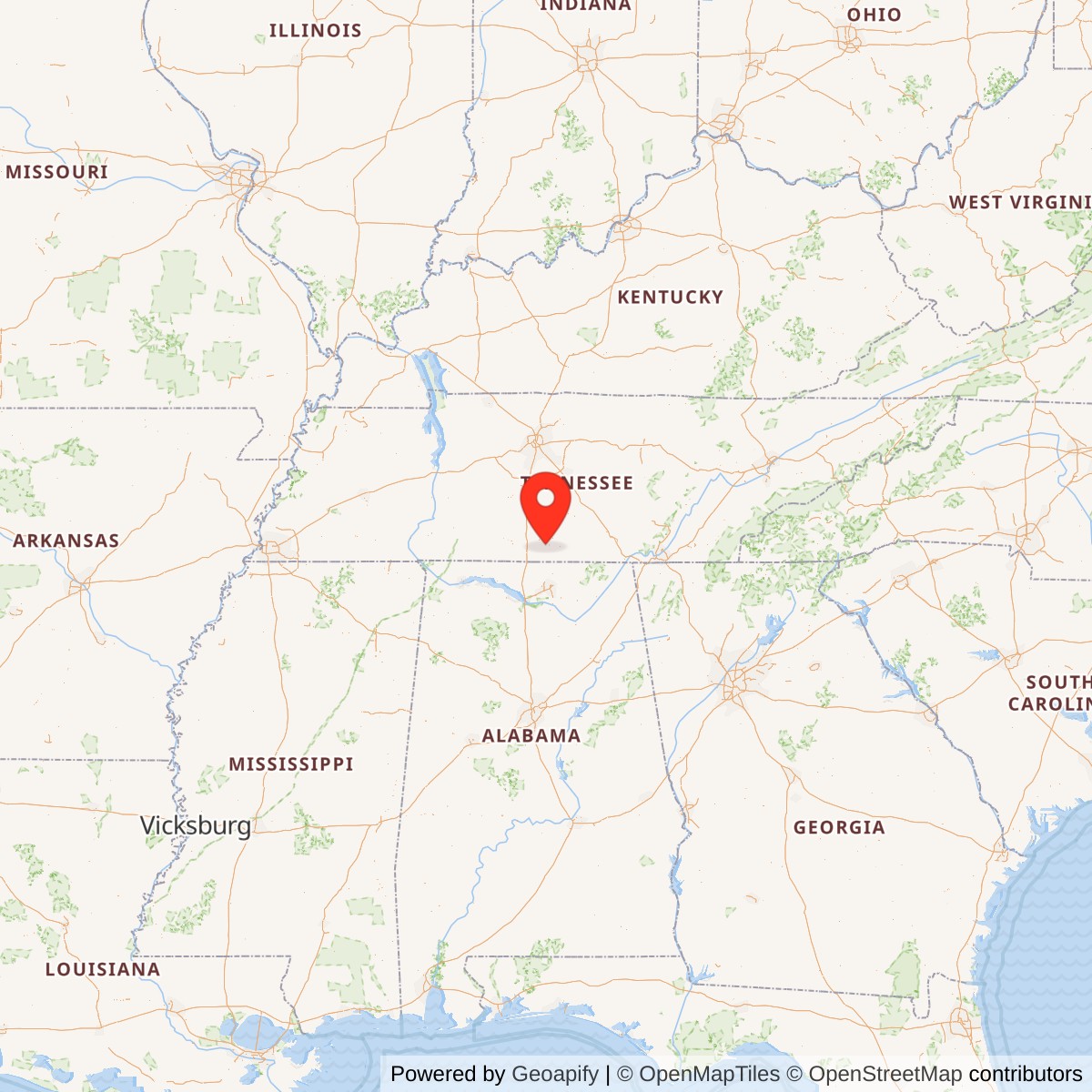 Harms Mill Hydroelectric Station State Map