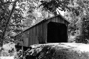 Paint Rock Creek Covered Bridge, Huntsville Tennessee
