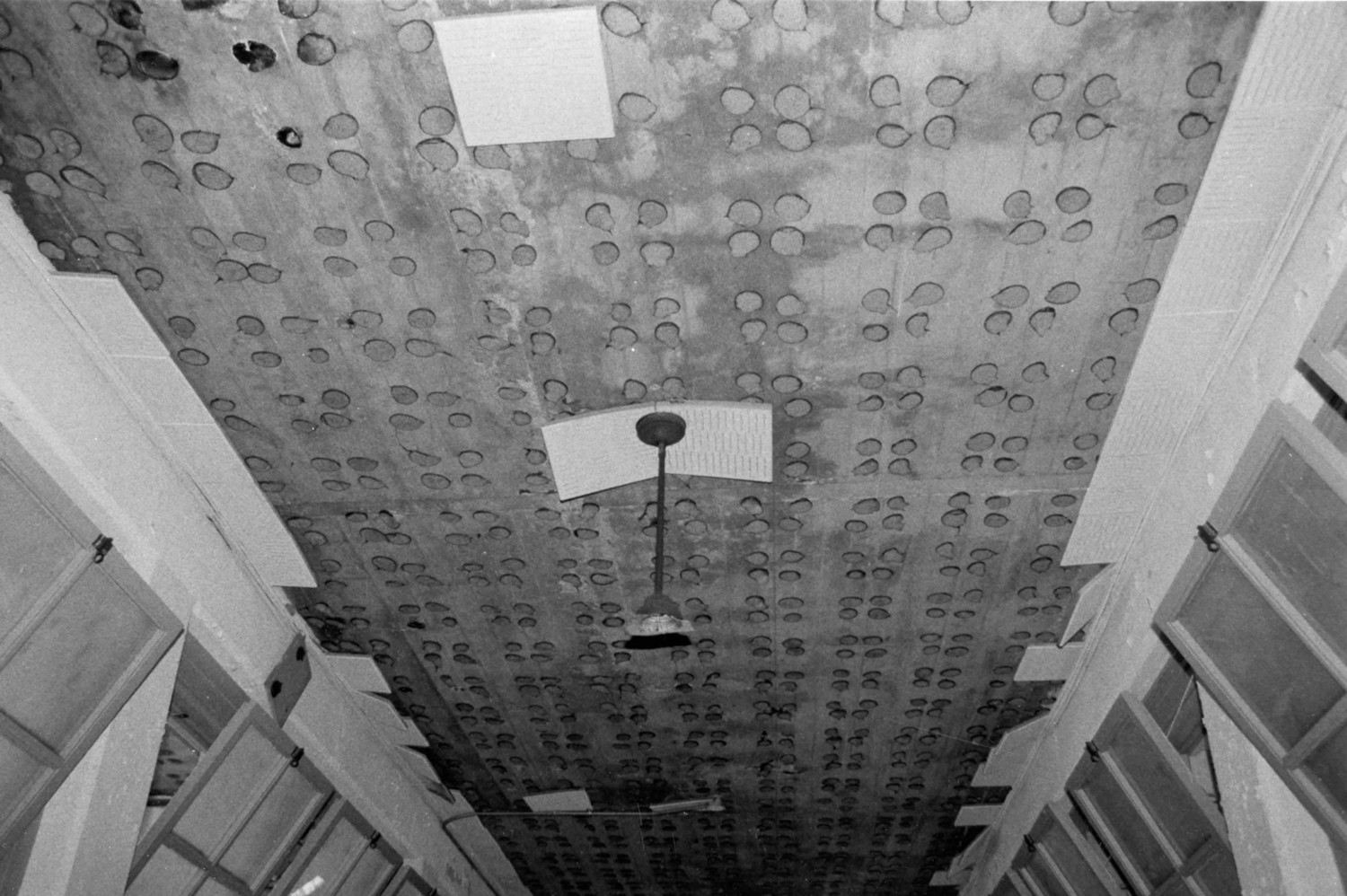 Douglass High School, Memphis Tennessee Hallway Ceiling, Second Floor (1997)