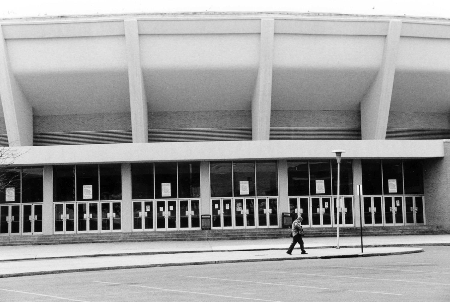 Mid-South Coliseum, Memphis Tennessee Detail of south elevation entrance (2000)
