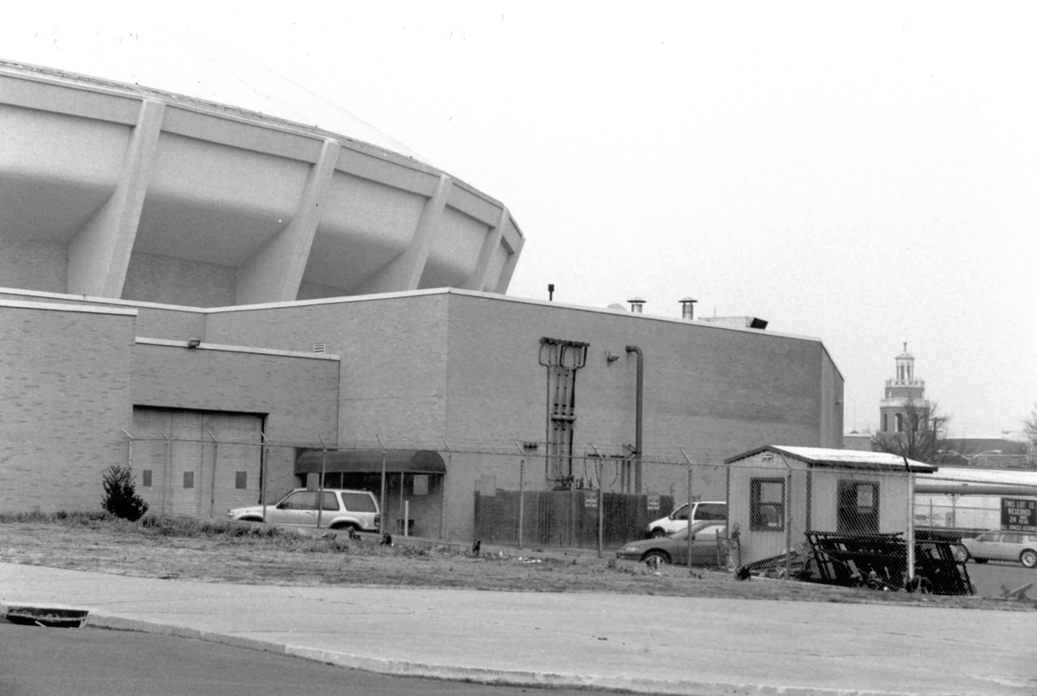 Mid-South Coliseum, Memphis Tennessee Detail of east elevation (2000)