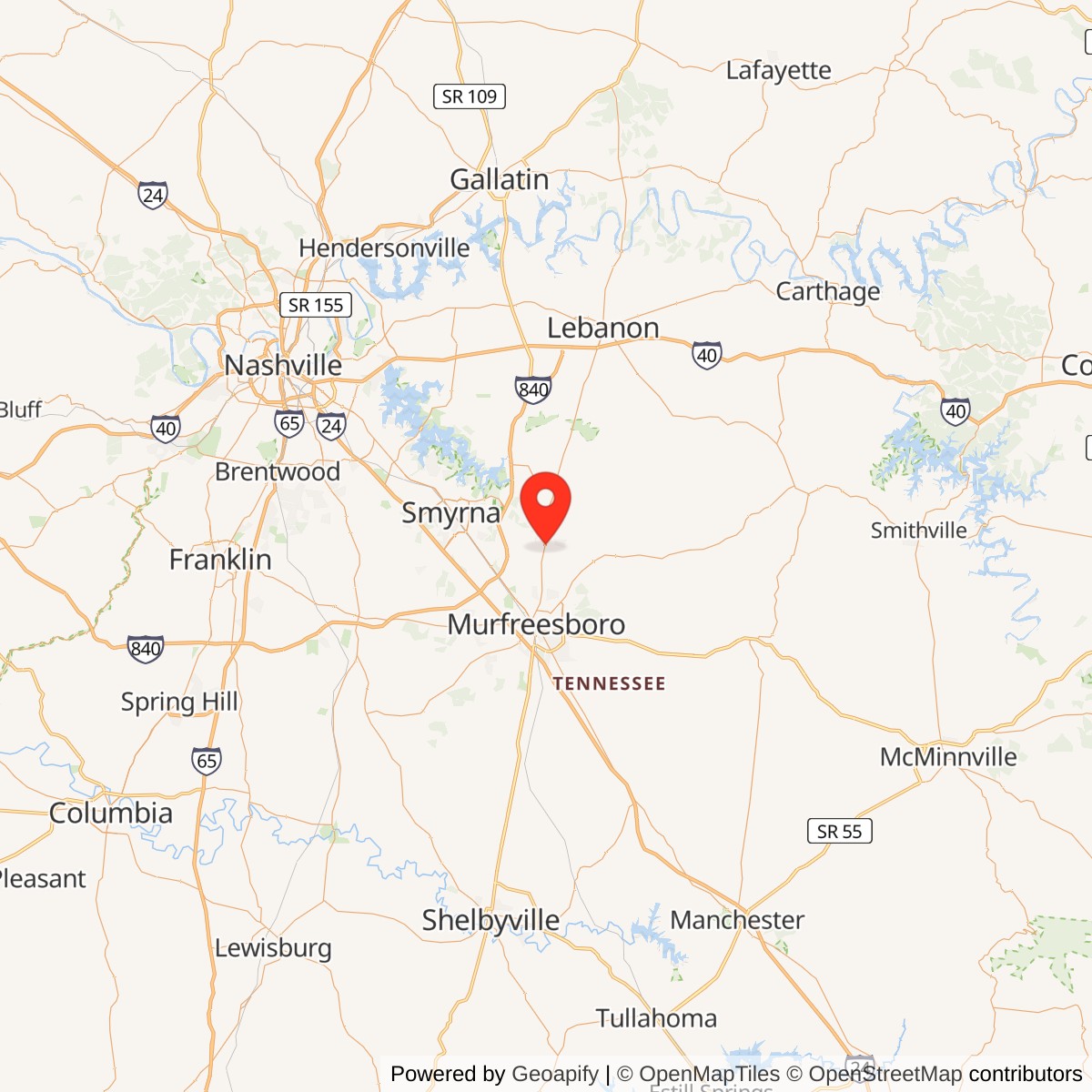 Walter Hill Hydroelectric Station Location Map