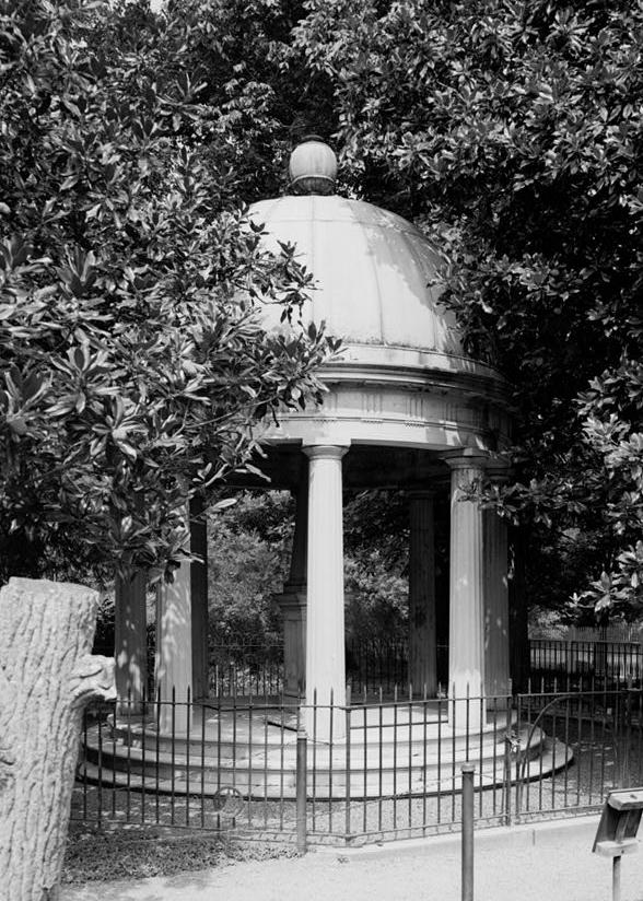 The Hermitage - Andrew Jackson House, Nashville Tennessee 1972 The Tomb, detail