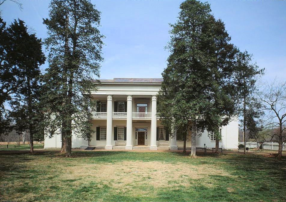 The Hermitage - Andrew Jackson House, Nashville Tennessee 1999 SOUTH ELEVATION