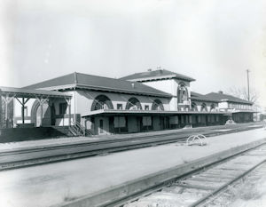 Santa Fe Railroad Station, Brownwood Texas