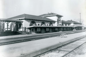 Santa Fe Railroad Station, Brownwood Texas