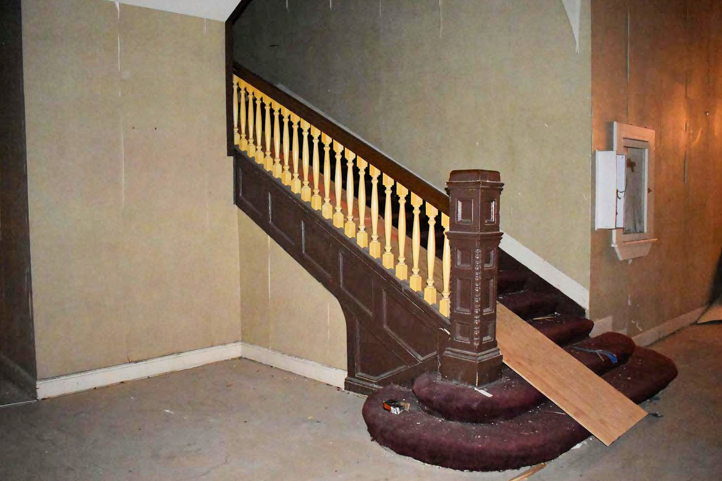 Ambassador Hotel, Dallas Texas Stairs at 1<sup>st</sup> floor (2019)