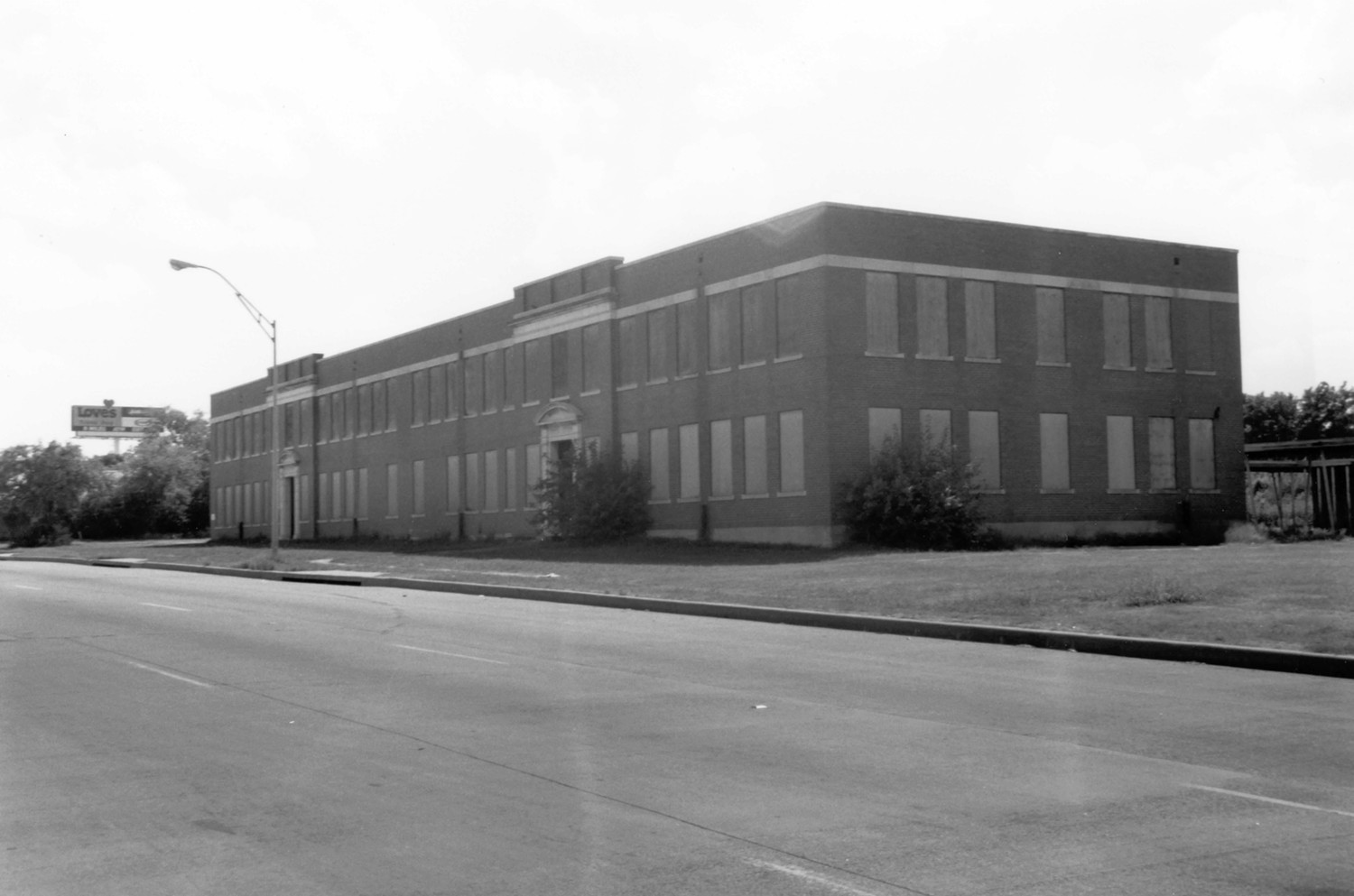 Junior High Building East and north facades (1997)