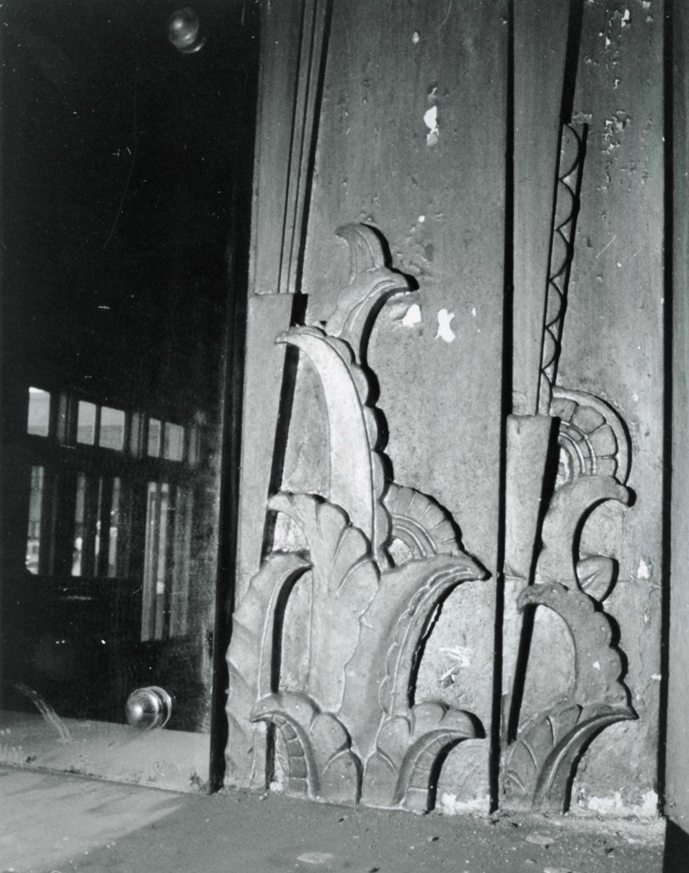 Hotel McCartney, Texarkana Texas Fireplace Overmantle (1979)