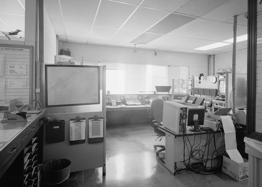 Wake Island Airfield, Terminal Building, Wake Island ROOM 206 BASE OPERATIONS/RADIO DISPATCH OFFICES LOOKING NORTHWEST (2007)