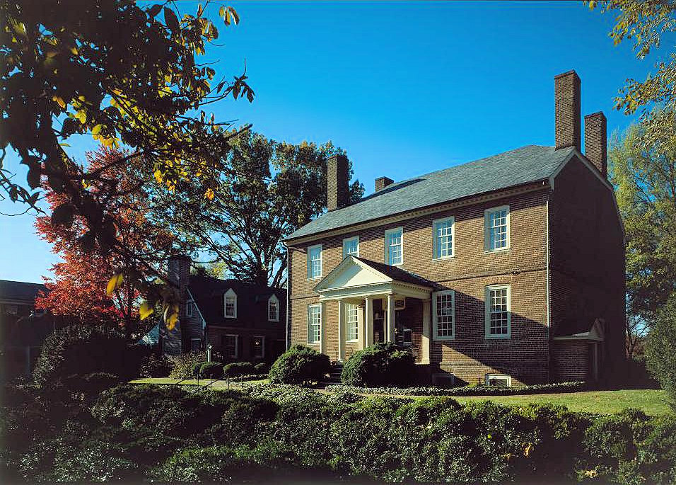 Kenmore House, Fredericksburg Virginia East elevation looking from the northeast