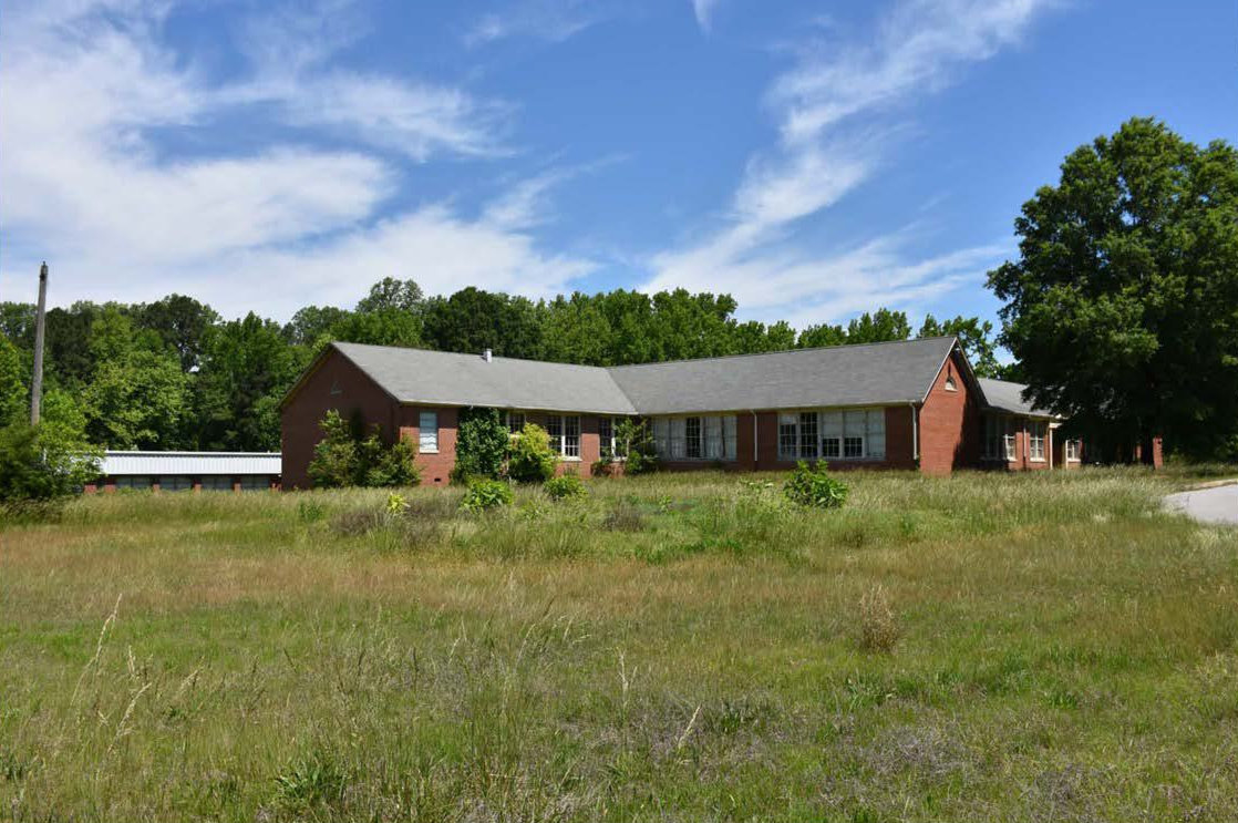 John Groom Elementary School, South Hill Virginia Looking northeast (2017)