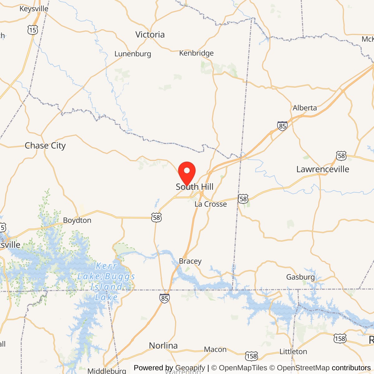John Groom Elementary School Location Map