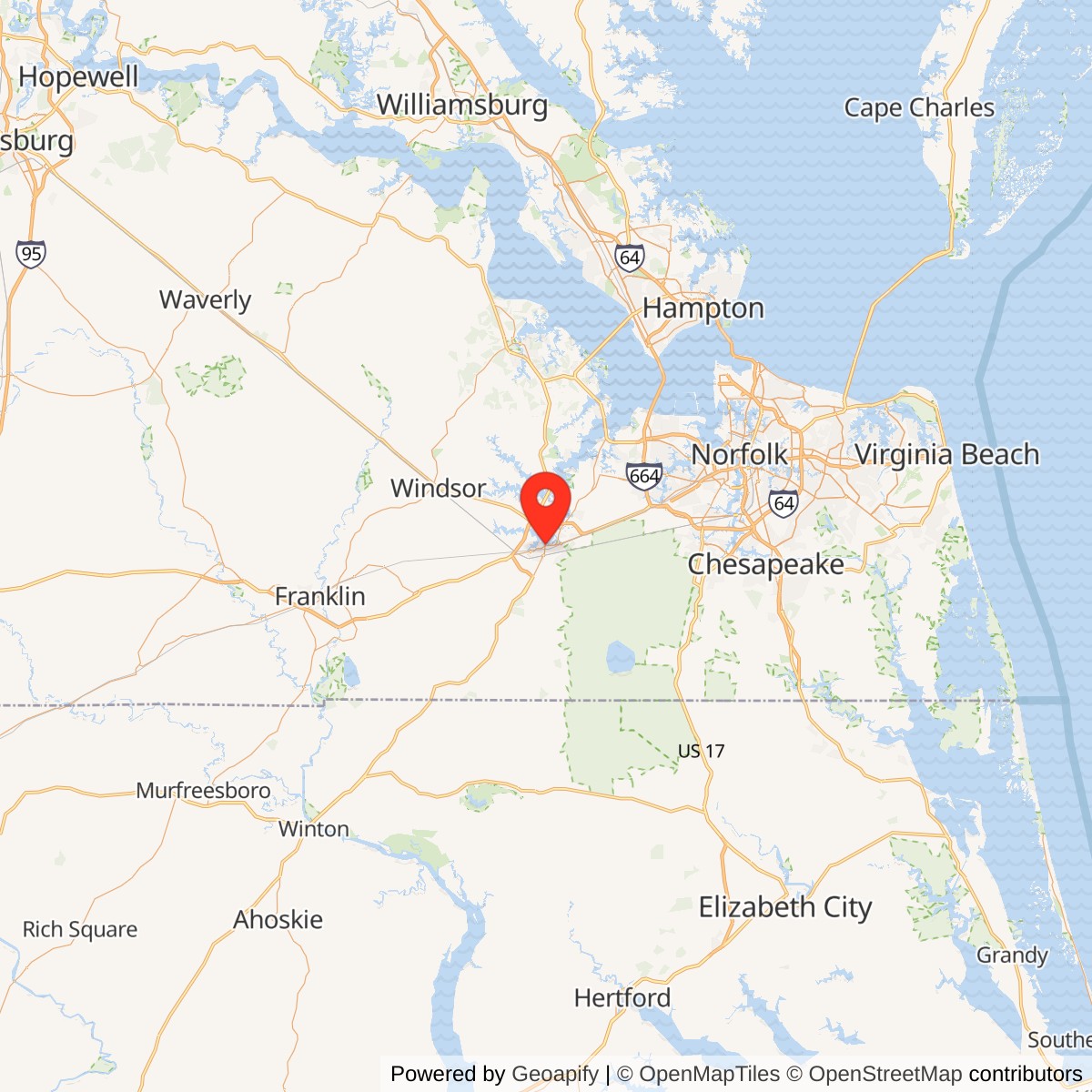 Cedar Hill Cemetery - Green Hill Cemetery Location Map