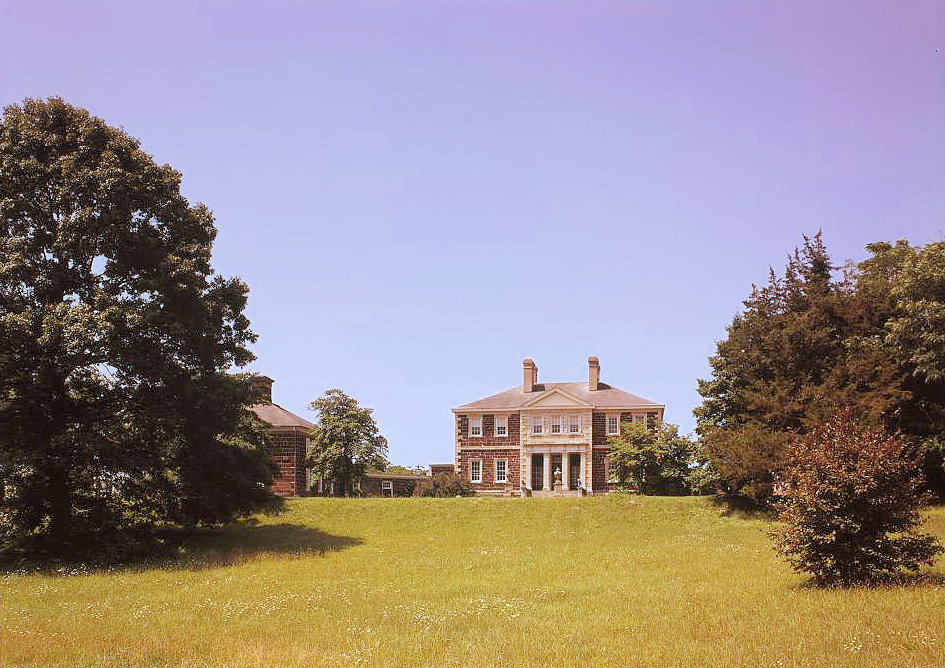 Mount Airy Plantation, Warsaw Virginia View from the northeast (1971)