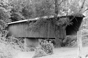 Bob White Covered Bridge, Woolwine Virginia