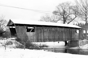 Quinlan's Covered Bridge, East Charlotte Vermont